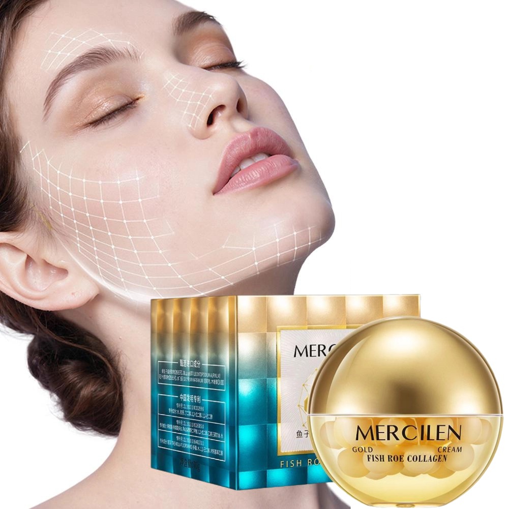 Luxury Gold Skincare - GOLD Collagen Peptide Smooth Wrinkles Face