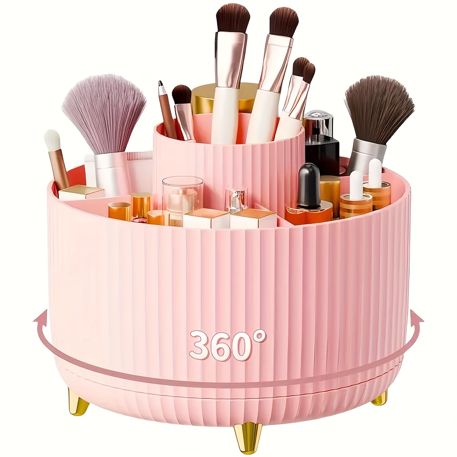 360-Degree Rotating Cosmetic S - Luxury Skincare Design recension och pris