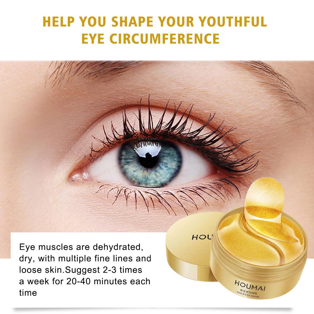 24K Gold Eye Mask 80g Hydratin - Luxury Gold Skincare recension och pris