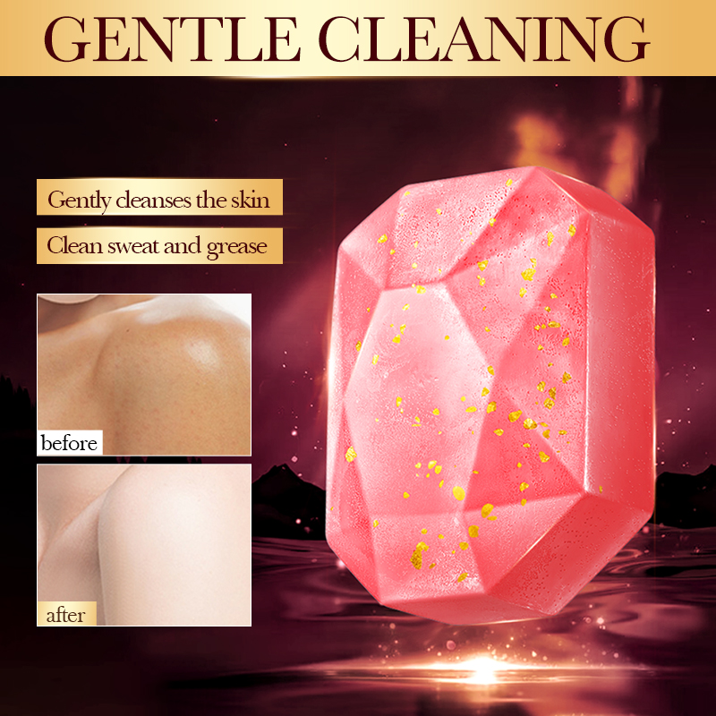 Rose Gold Foil Handmade Soap – - Luxury Skincare Essential recension och pris