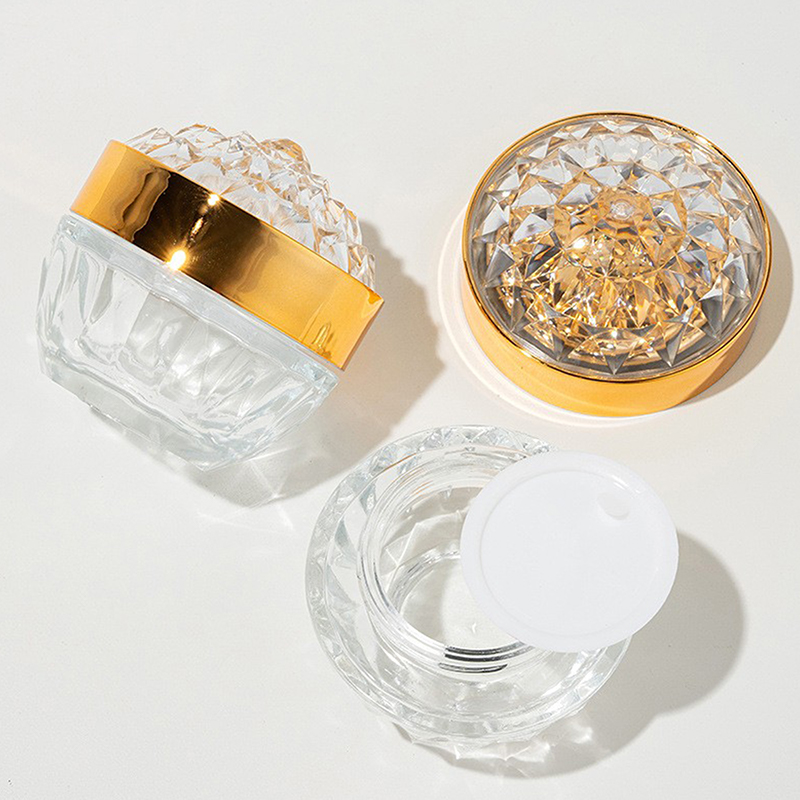 Luxury Diamond 50g Glass Face  - Luxury Skincare Bottles recension och pris