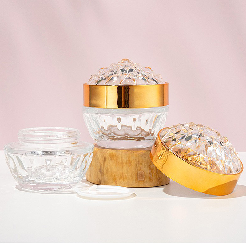 Luxury Diamond 50g Glass Face  - Luxury Skincare Bottles recension och pris