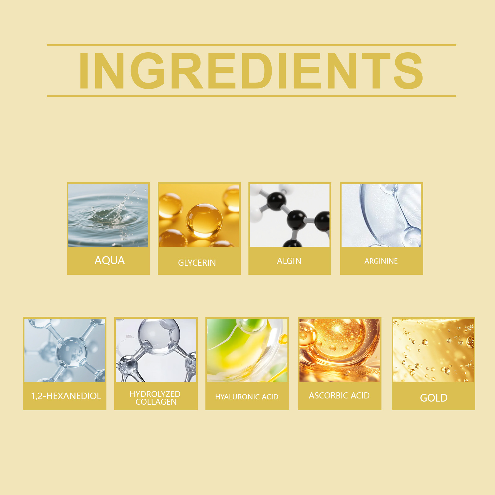 Moisturizing Repairing 24k Gol - Luxury Gold Skincare recension och pris