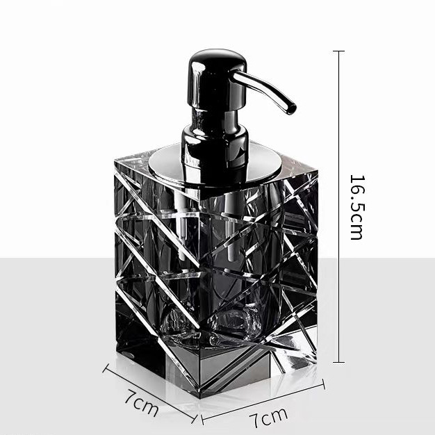 Modern Minimalist Crystal Glas - Luxury Skincare Bottles recension och pris