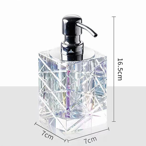 Modern Minimalist Crystal Glas - Luxury Skincare Bottles recension och pris