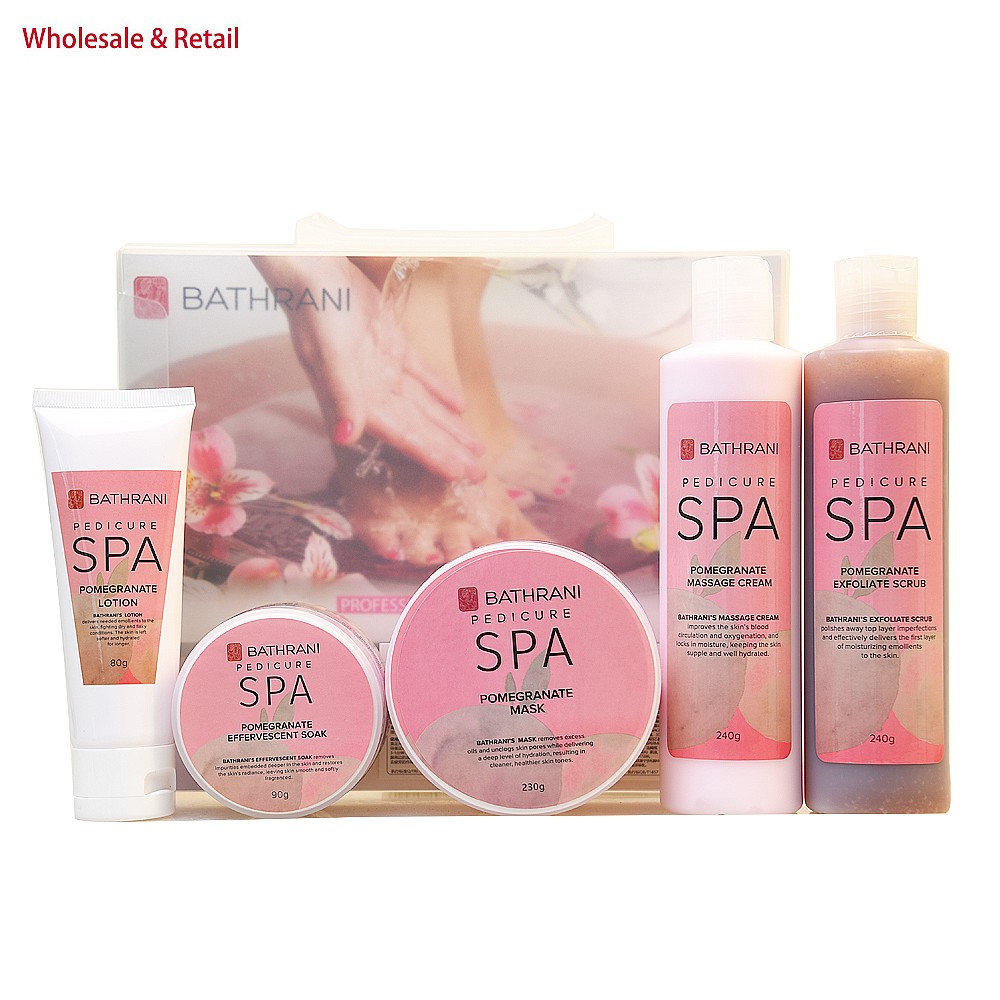 Spa Pedicure Kit 5-Step Foot S - Luxury Gold Skincare recension och pris