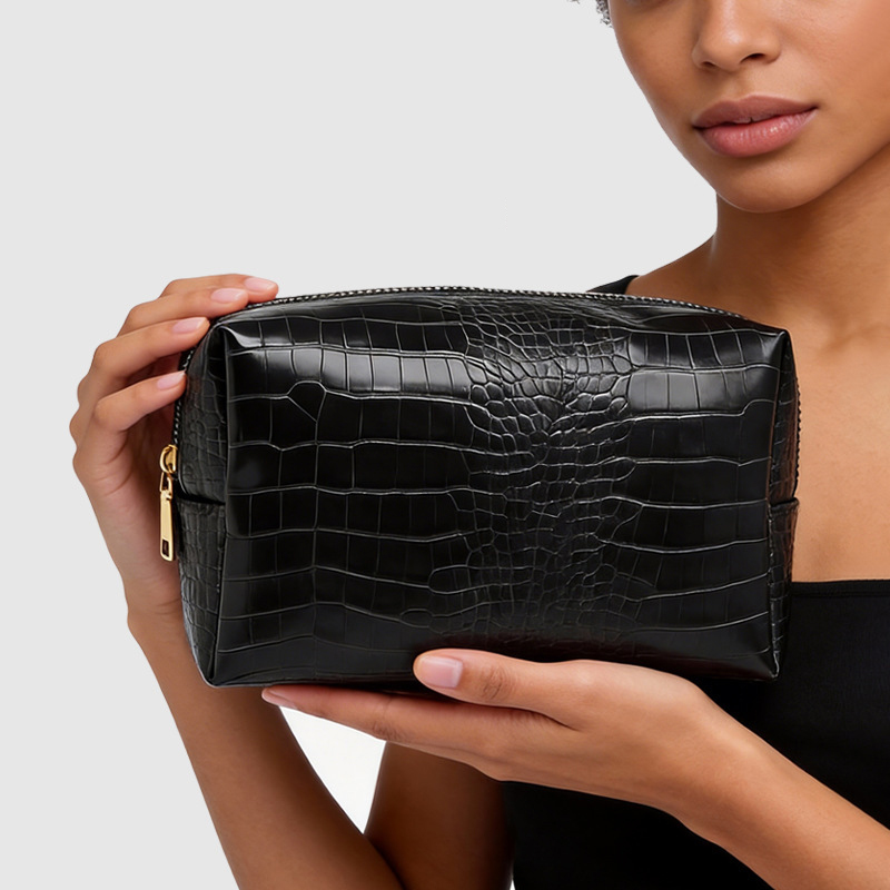 New Stone Pattern Makeup Bag f - Luxury Skincare Design recension och pris