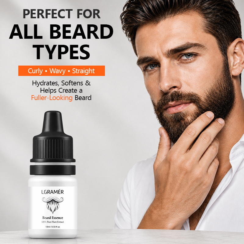 Men's Beard Growth Serum Nouri - Epidermal Growth Factor recension och pris