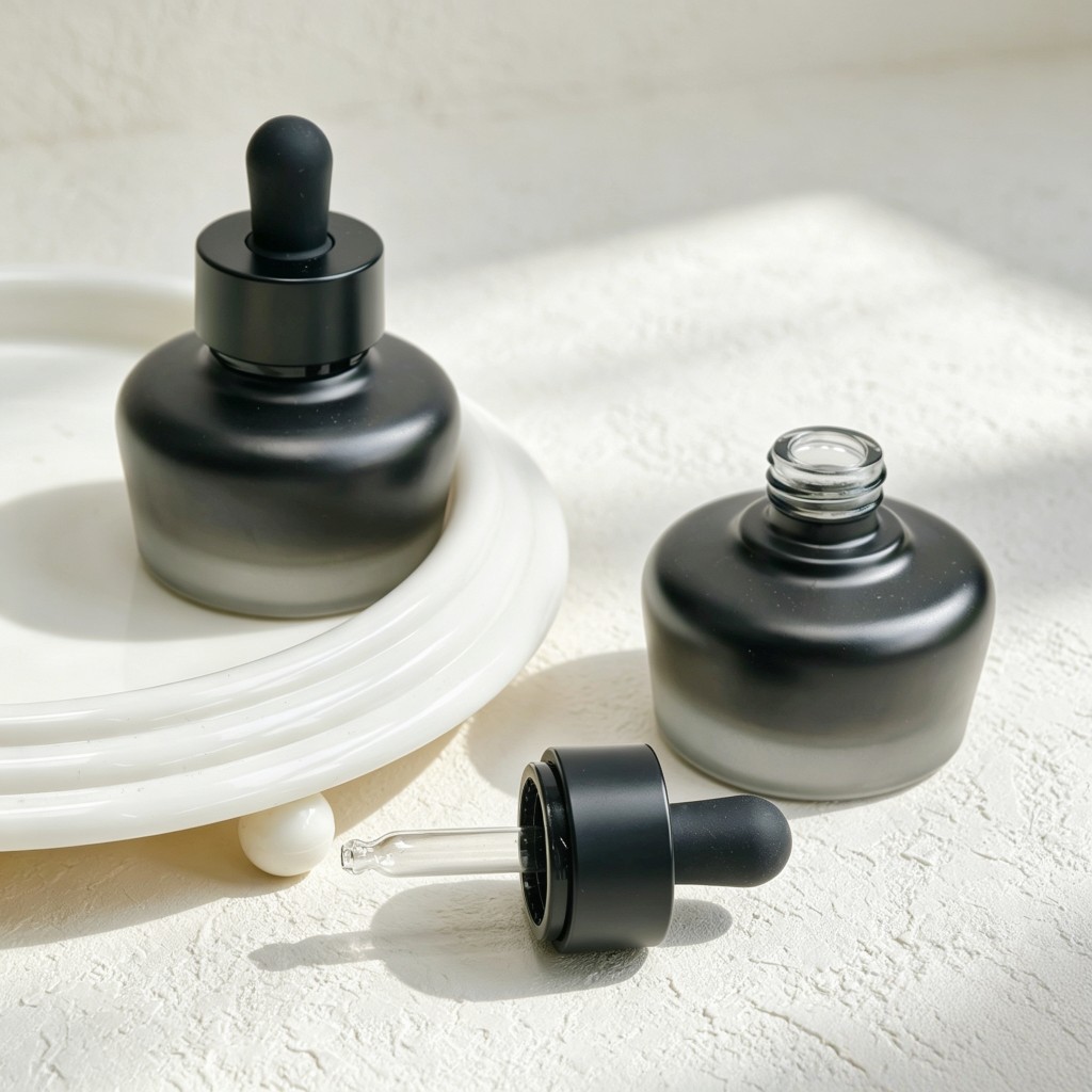 30ml Frosted Glass Dropper Bot - Luxury Skincare Essential recension och pris