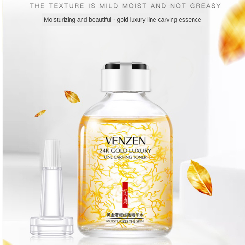 24K Gold Luxury Line Carving T - Luxury Skincare Essence recension och pris