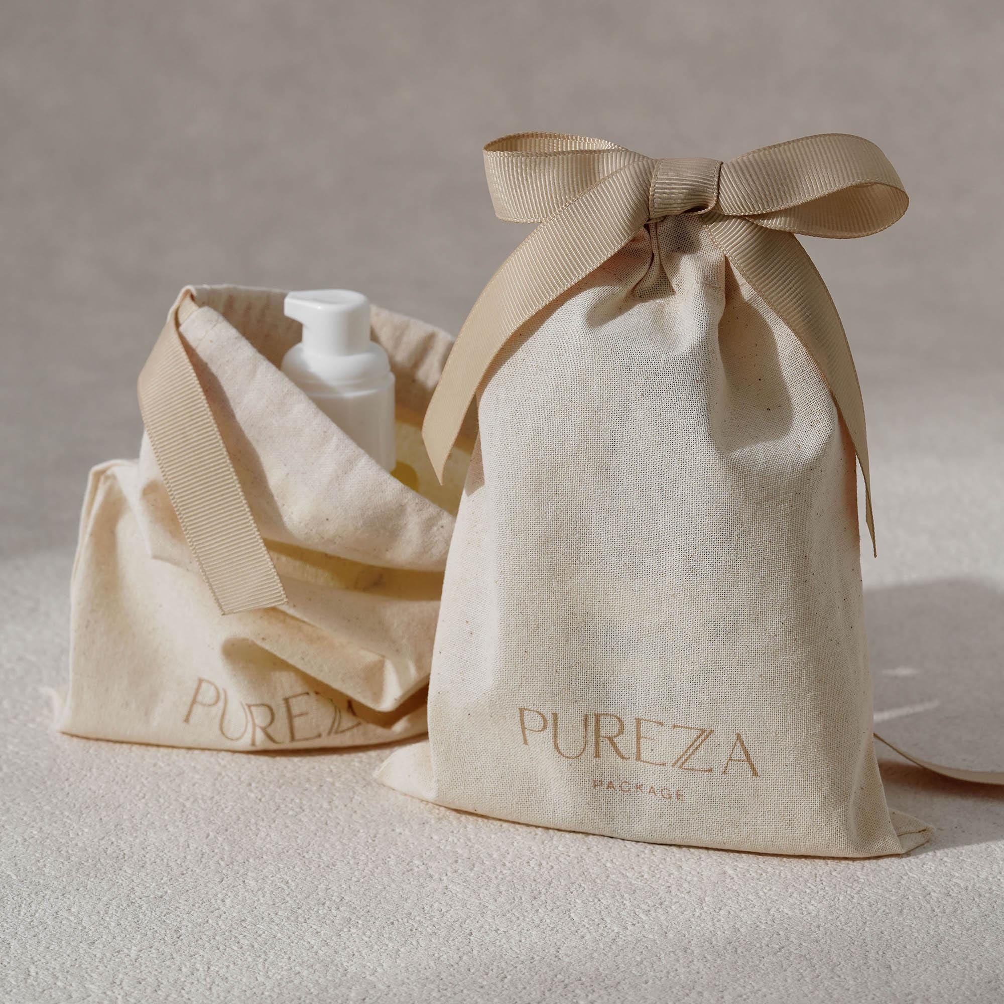 Customizable Natural Cotton Dr - Luxury Skincare Event recension och pris