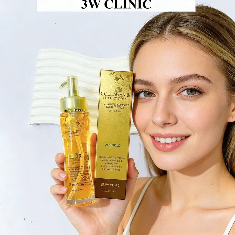 3WCLINIC Collagen & Luxury Gol - Luxury Skincare Essence recension och pris