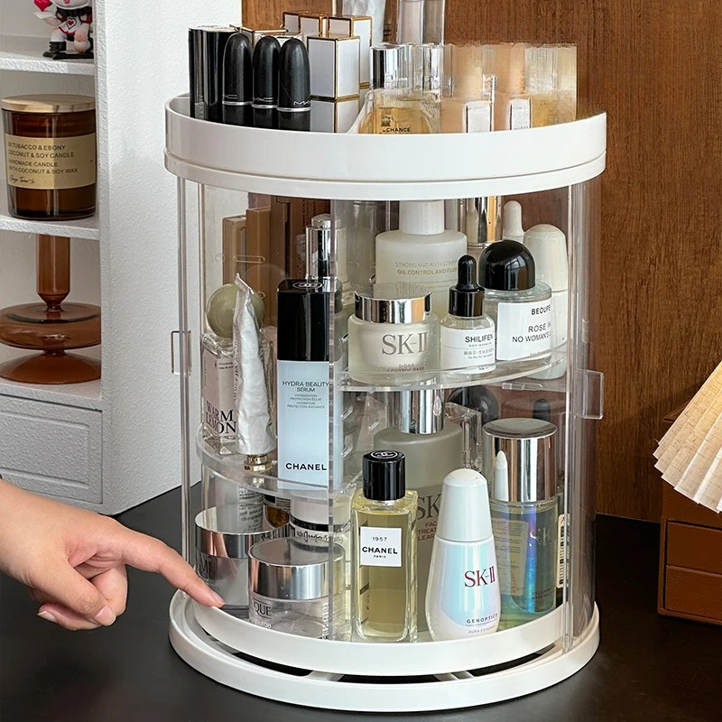 Rotating Acrylic Cosmetic Orga - Luxury Skincare Design recension och pris