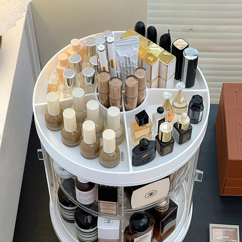 Rotating Acrylic Cosmetic Orga - Luxury Skincare Design recension och pris