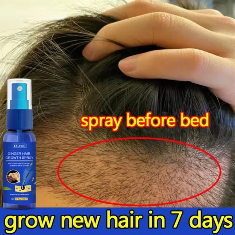 Fast Ginger Hair Growth Spray  - Epidermal Growth Factor recension och pris